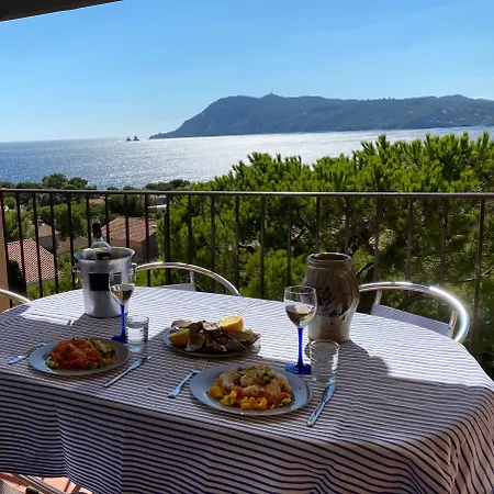 Les 2 Freres - Vue Panoramique Solarium - Les Sablettes * Saint-Mandrier-sur-Mer